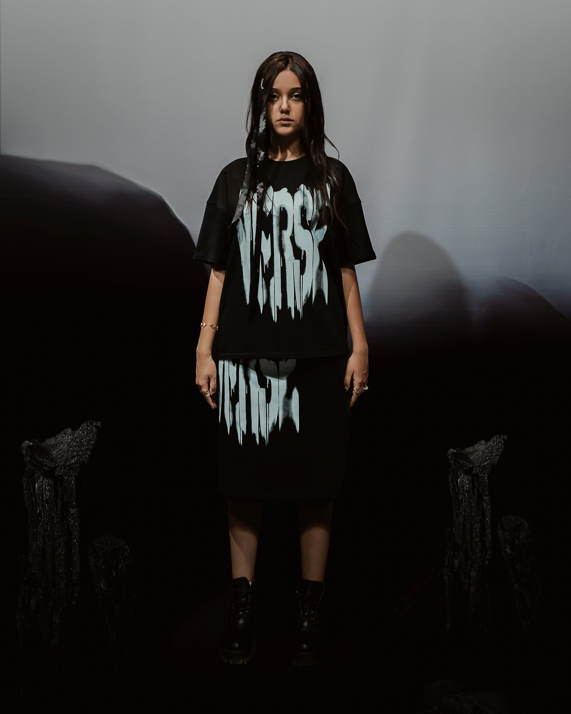 BLUE SHADOW TEE