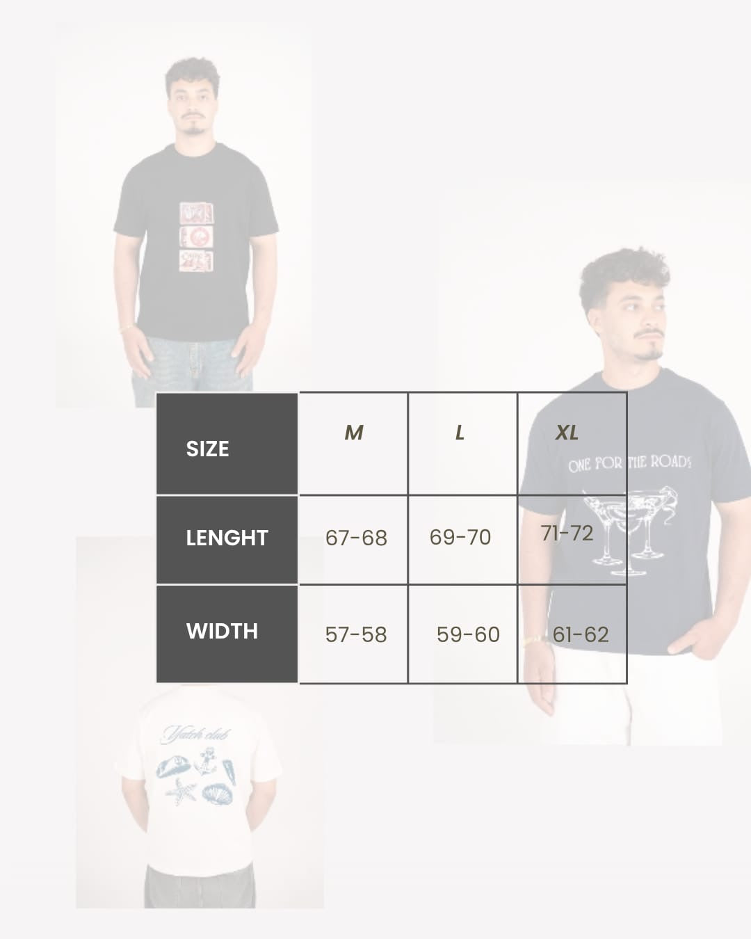 Black graphic tee