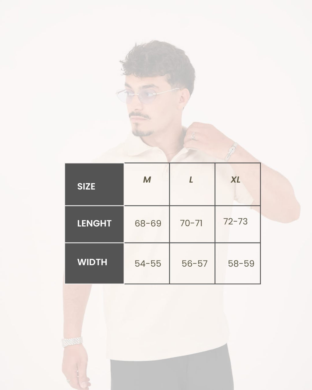 Signature beige polo