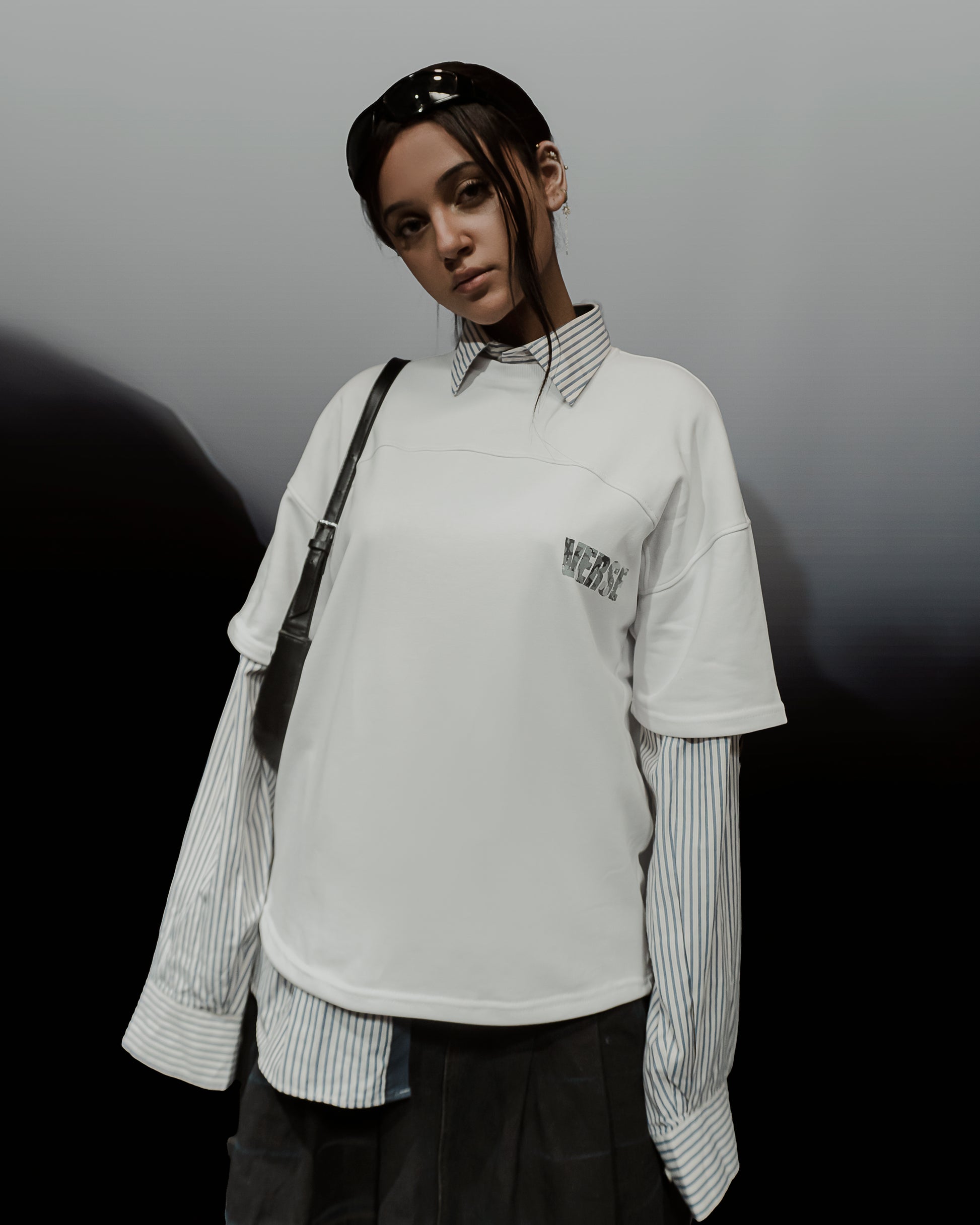 CAMO WHITE TEE
