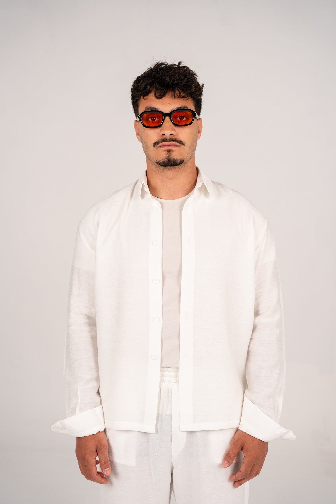 White linen set